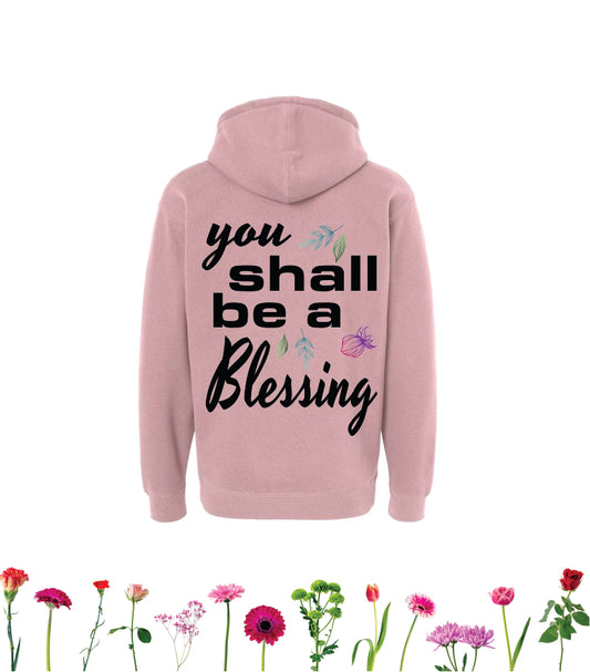 Hooded Sweatshirt Garden of Eden the Message (Unisex) Dusty Pink