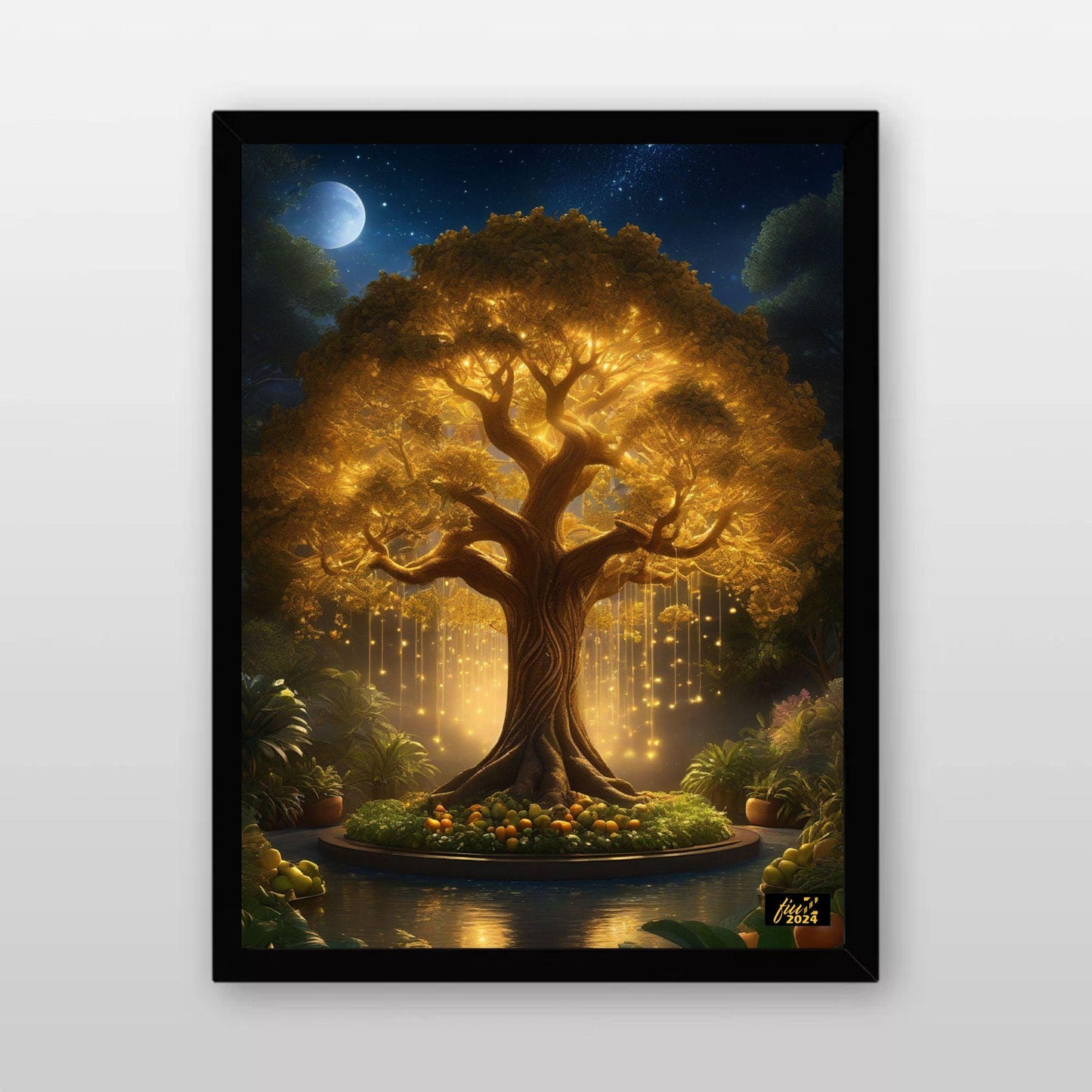 Garden of Eden Artistic Painting #03